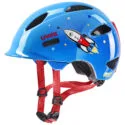 Casco per bambini Uvex 45-50 cm stile Oyo blu rocket