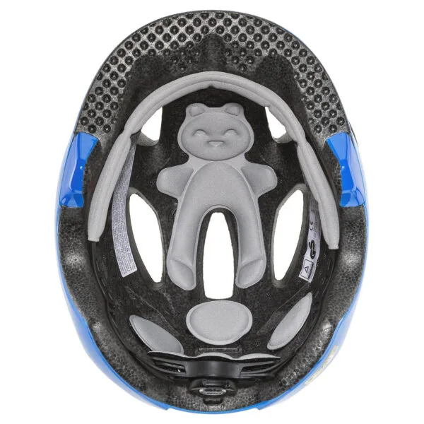 Casco per bambini Uvex 45-50 cm stile Oyo blu rocket