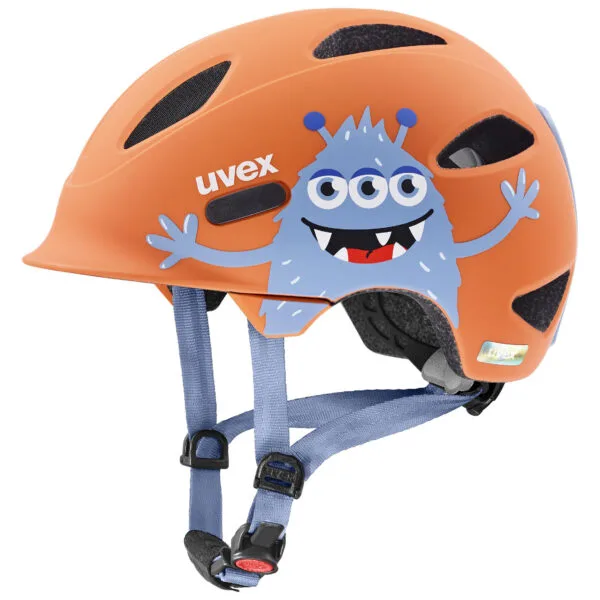Uvex 50-54 cm Oyo style monster papaya matt Kinderhelm