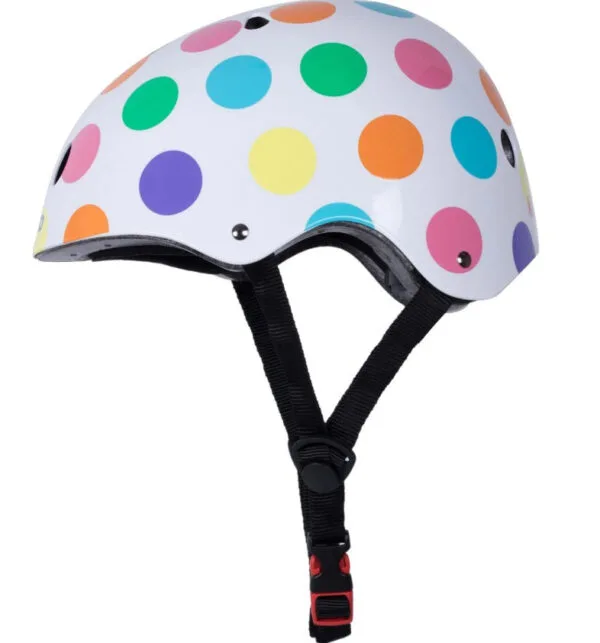 Kiddimoto M 53-58 cm Pastell Dotty Kinderhelm