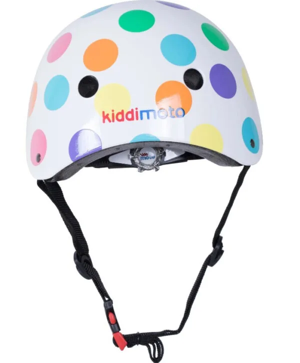 Kiddimoto M 53-58 cm Pastell Dotty Kinderhelm