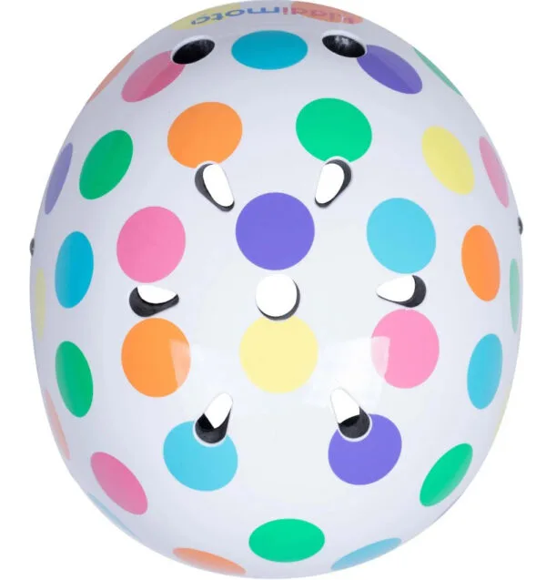 Kiddimoto M 53-58 cm Pastell Dotty Kinderhelm