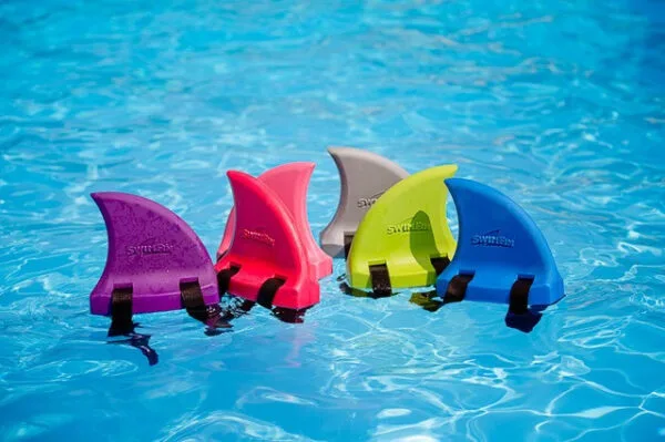 SwimFin Haifischflosse gelb/orange