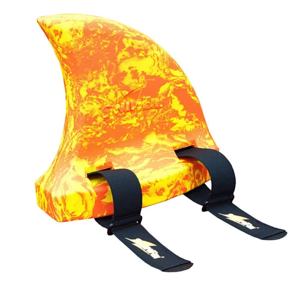 SwimFin Haifischflosse gelb/orange