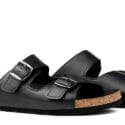 Ahinsa Comfort natikači Black