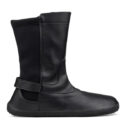 Ahinsa škornji mid-calf black