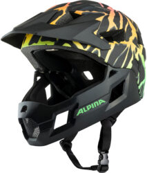 Alpina casco integrale RUPI nero/scritto 50-55 cm