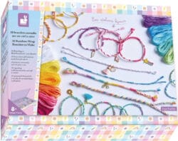 Janod Crea braccialetti arcobaleno 30 pezzi