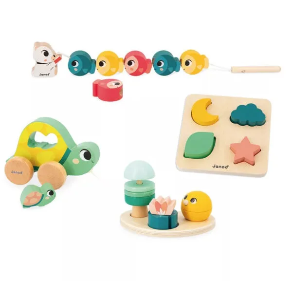 Janod Entwicklungsspielzeugset +18 Monate