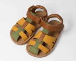 bLIFESTYLE Belliana Sandalen aus Nappaleder Haselnuss