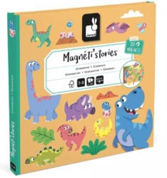 Janod magnetska mapa s dinosaurima