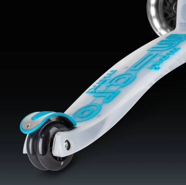 Micro skiro Maxi Deluxe Flux aqua LED