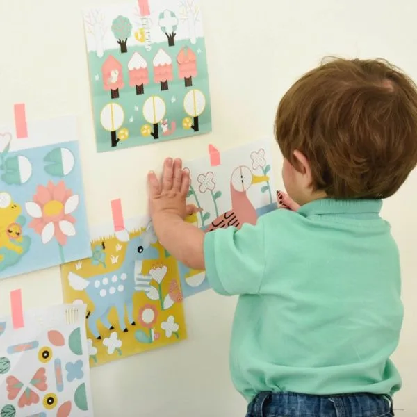 Poppik Aufkleber für Kinder Wald