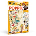 Poppik Dinosaurs creative poster and stickers