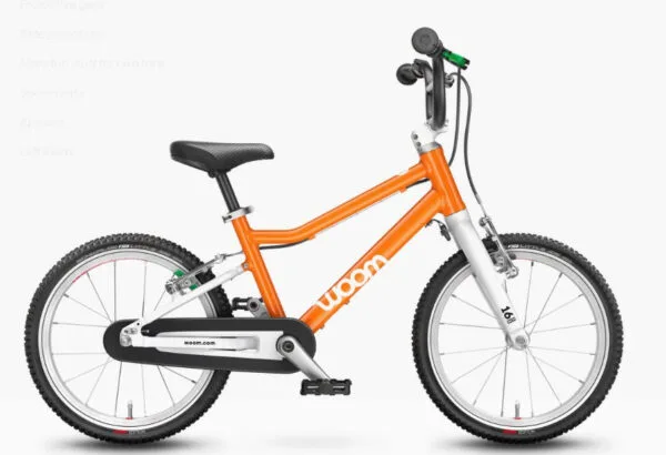 Woom 3 Rad 16 Zoll Flammenorange (G)