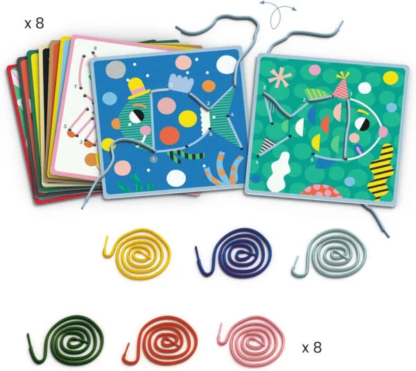 Puzzle di numeri animali Djeco LAST CHANCE