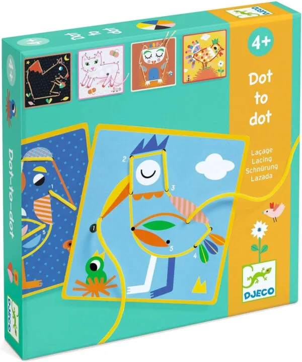 Puzzle di numeri animali Djeco LAST CHANCE