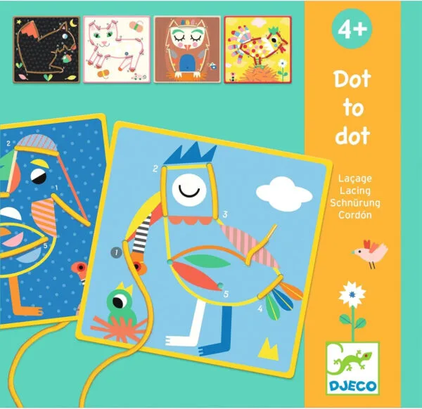 Puzzle di numeri animali Djeco LAST CHANCE