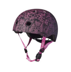 Mikro kaciga Mandala roza/ljubičasta M 54-58 cm