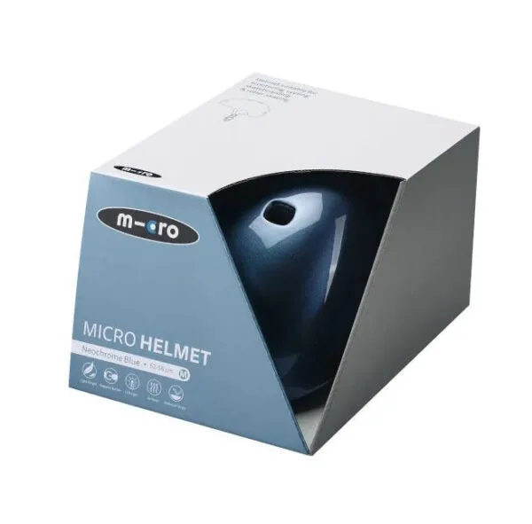 Micro Helm neochrom blau S 48 - 53 cm