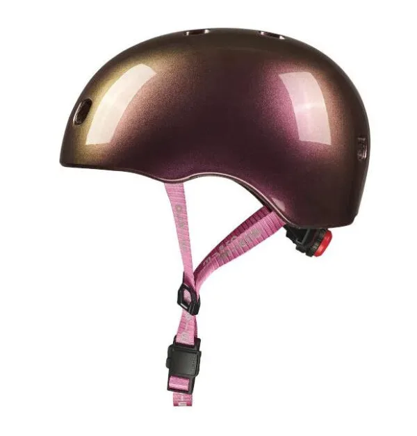 Mikro kaciga neokrom roza M 52-56 cm