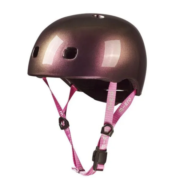 Mikro kaciga neokrom roza M 52-56 cm