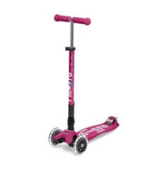 Micro Scooter Maxi faltbar Himbeere LED