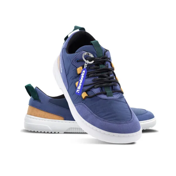 Sneaker Barebarics Revive blu e bianco 