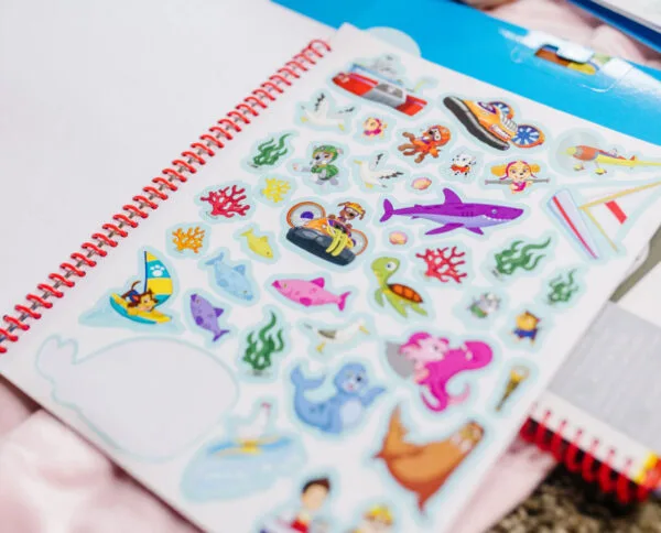 M&D Paw Patrol naljepnica blok Spasavanje