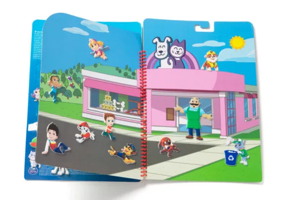 M&D Paw Patrol Block mit geprägten Aufklebern Bay of Fun