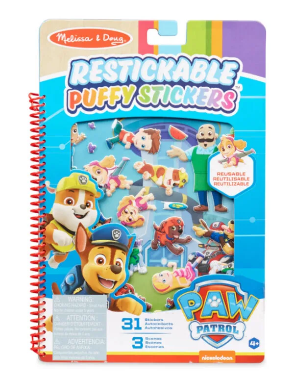 M&D Paw Patrol Block mit geprägten Aufklebern Bay of Fun