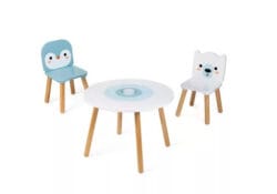 Janod Tisch und zwei Stühle Polar Set