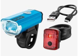 Puky front and rear light LUMI blue