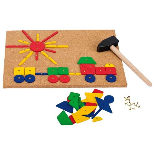 Gioco di martelli e chiodi Goki XXL