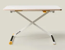 tavolo per bambini regolabile in altezza poptop bianco