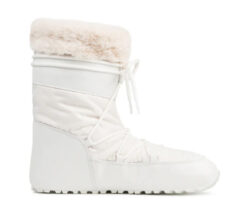 Ahinsa Winterstiefel Irbis schneeweiß