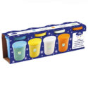 Djeco Plastilina con glitter, 4 pezzi