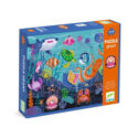 Djeco Taktiles Puzzle Meer 24+8