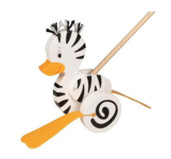 Goki Zebra-Ente auf Rädern