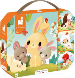 Janod Puzzles Bauernhof Tiere Entwicklung