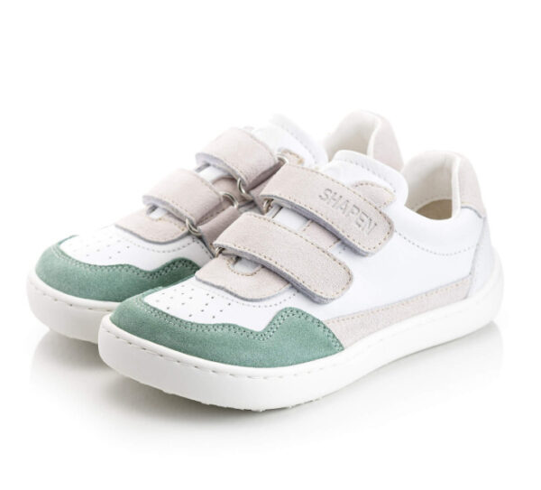 Shapen RE:WIND Mini Kids Trainers Jade Leather