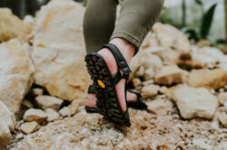 Ahinsa Adventure Trex Schwarz Sandalen