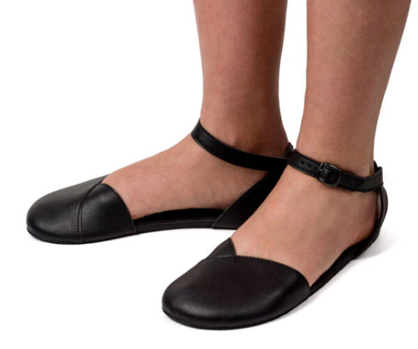 Ahinsa sandali Ballerina Black