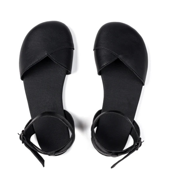 Ahinsa sandali Ballerina Black