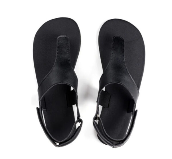 Ahinsa sandals Simple Black