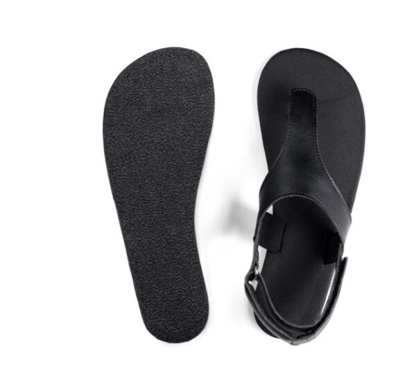 Ahinsa sandals Simple Black
