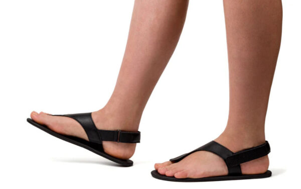 Ahinsa sandals Simple Black