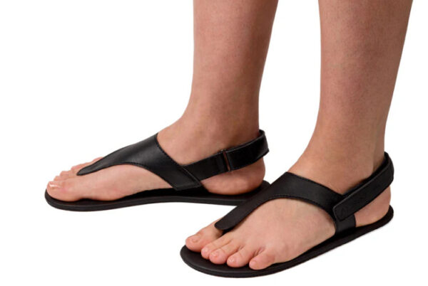 Ahinsa sandals Simple Black