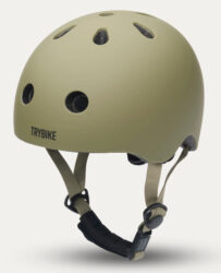 CoConuts casco verde opaco vintage XS 45cm-51cm