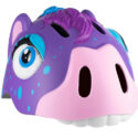 Casco cavallo animale pazzo viola 49-55 cm